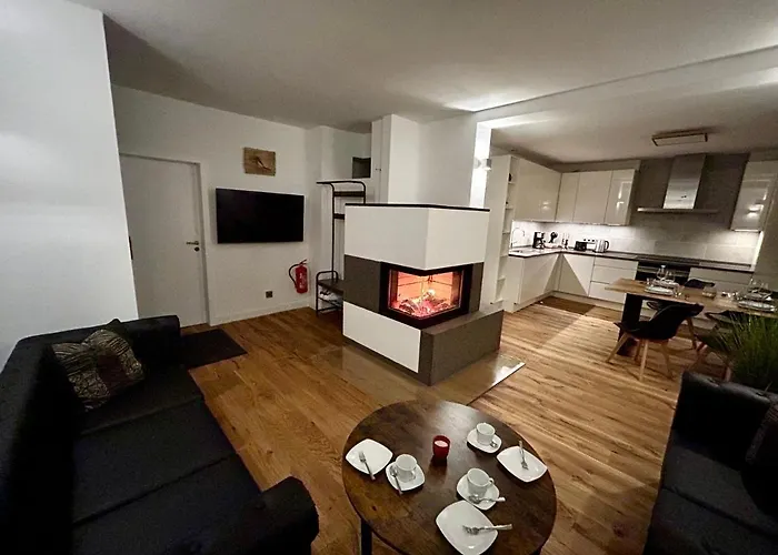 Im Gruenen Mit Kamin Feriehus Oranienburg