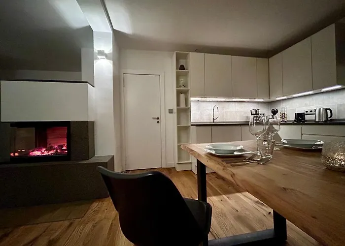 Im Gruenen Mit Kamin Feriehus *