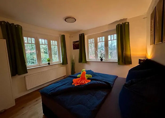 Im Gruenen Mit Kamin Feriehus Oranienburg