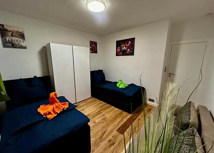 Im Gruenen Mit Kamin Feriehus Oranienburg